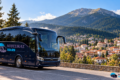 Εκδρομές στο Καρπενήσι με πούλμαν NTOTSIKAS TOURS και θέα στην πόλη – διαφημιστική σύνθεση