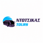 Λογότυπο ΝΤΟΤΣΙΚΑΣ TOURS σε τετράγωνο πλαίσιο